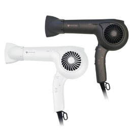 【TF-1208】ケアライズ ヘアドライヤー Amavilla　ホワイト/マットグレー